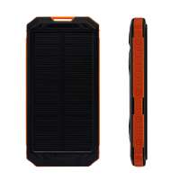 2020 Most Popular Survival Kit Best Power Banks Solar Charger 12000mAh Dual USB With Compass  LED Flashlight